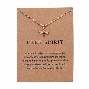 🔥HOT SALE🔥FREE SPIRIT Dragonfly Clavicle Choker